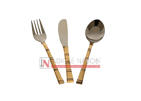 Příborový set,  3ks  copper/steel