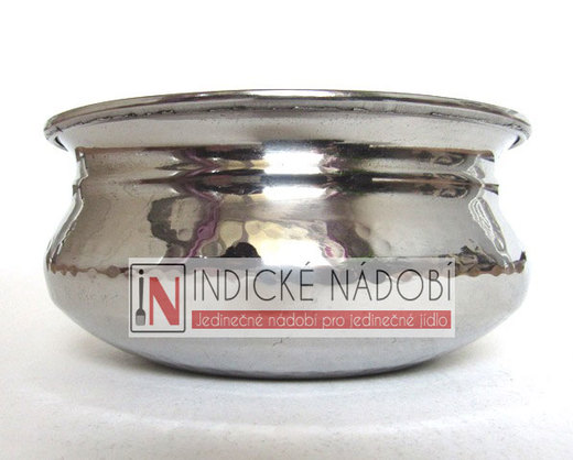 Indická servírovací miska nerez