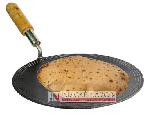 Tawa Indická pánev na čapátí, 23cm
